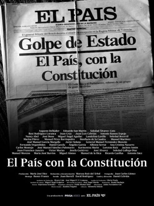 El País con la Constitución : Póster