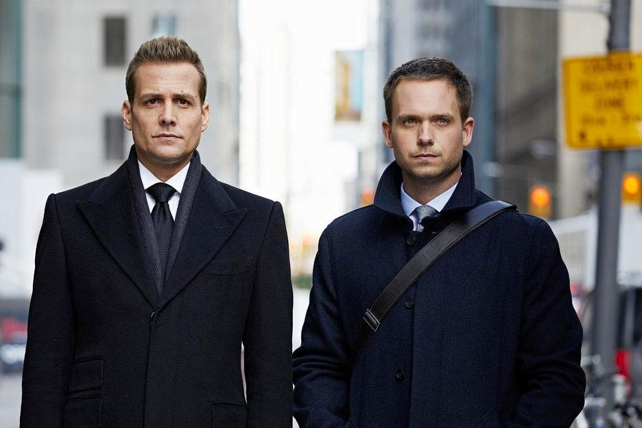 Suits : Foto Patrick J. Adams, Gabriel Macht