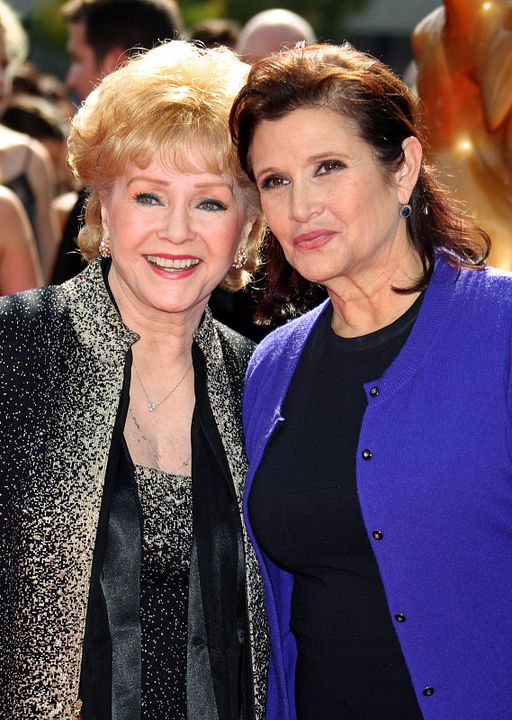 Cobertura de revista Debbie Reynolds, Carrie Fisher