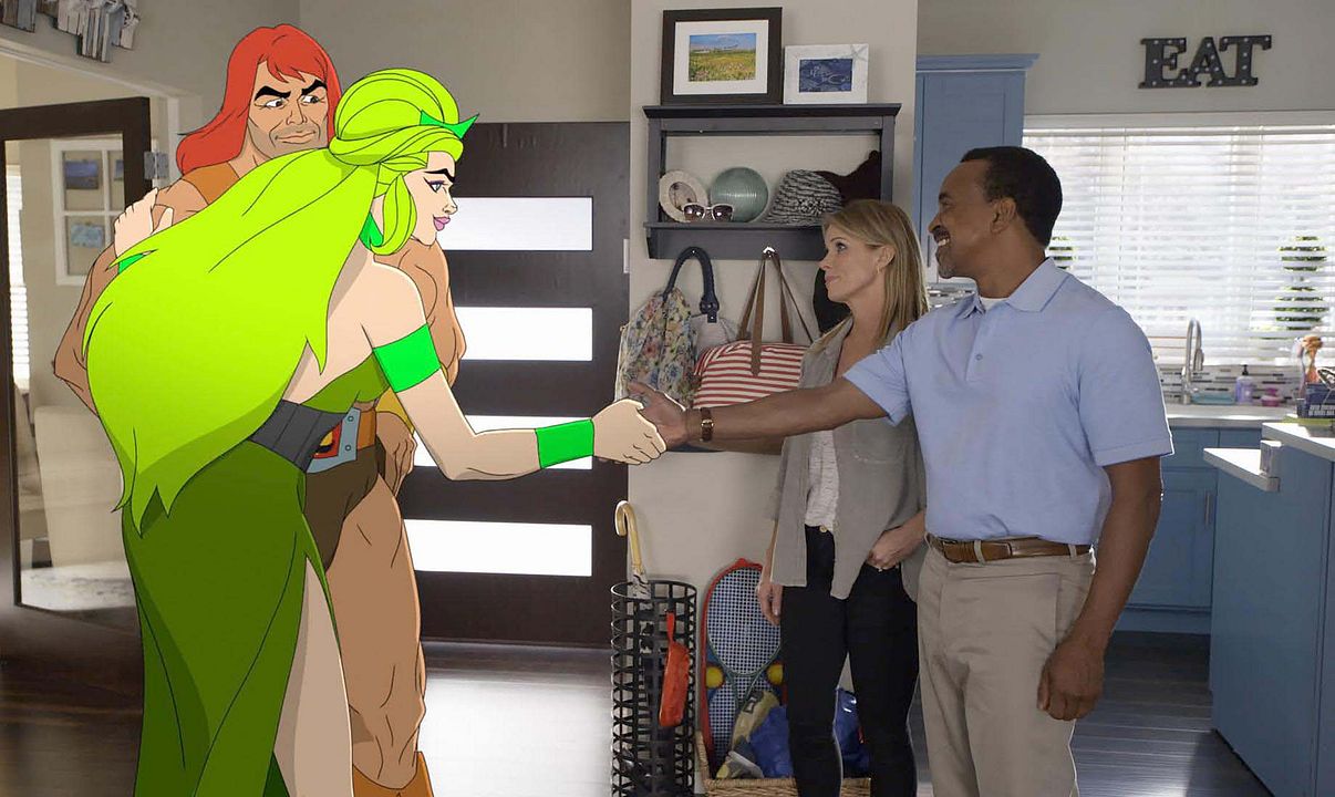 Foto Tim Meadows, Cheryl Hines