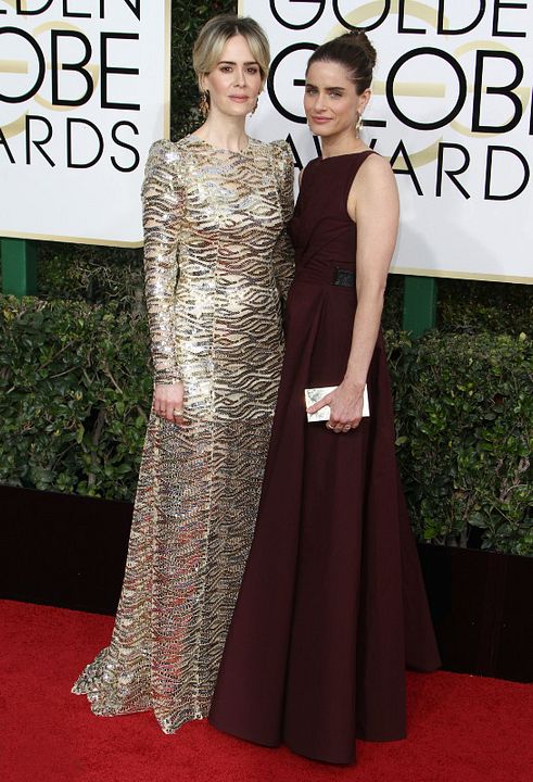 Cobertura de revista Amanda Peet, Sarah Paulson