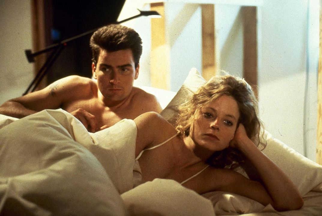 Foto Charlie Sheen, Jodie Foster