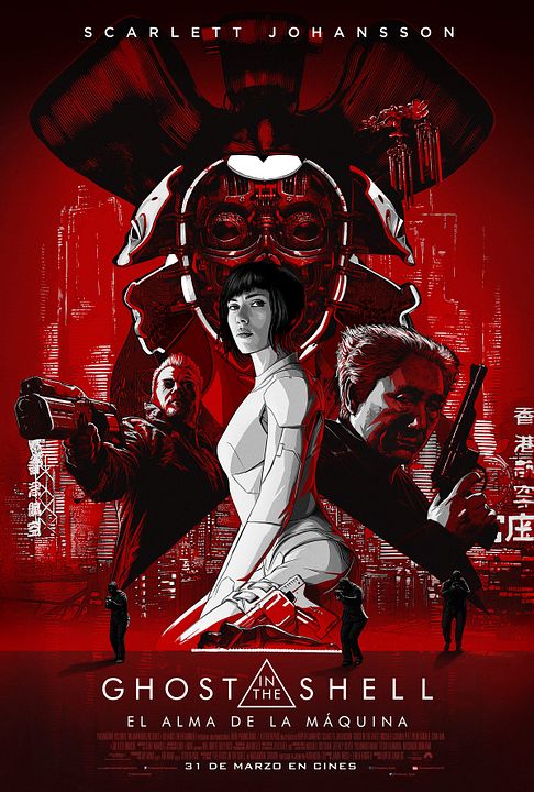 La Vigilante del Futuro: Ghost in the Shell : Póster