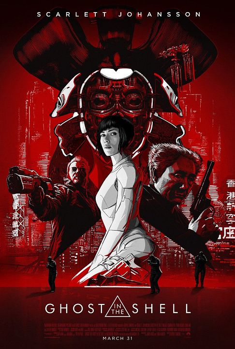 La Vigilante del Futuro: Ghost in the Shell : Póster