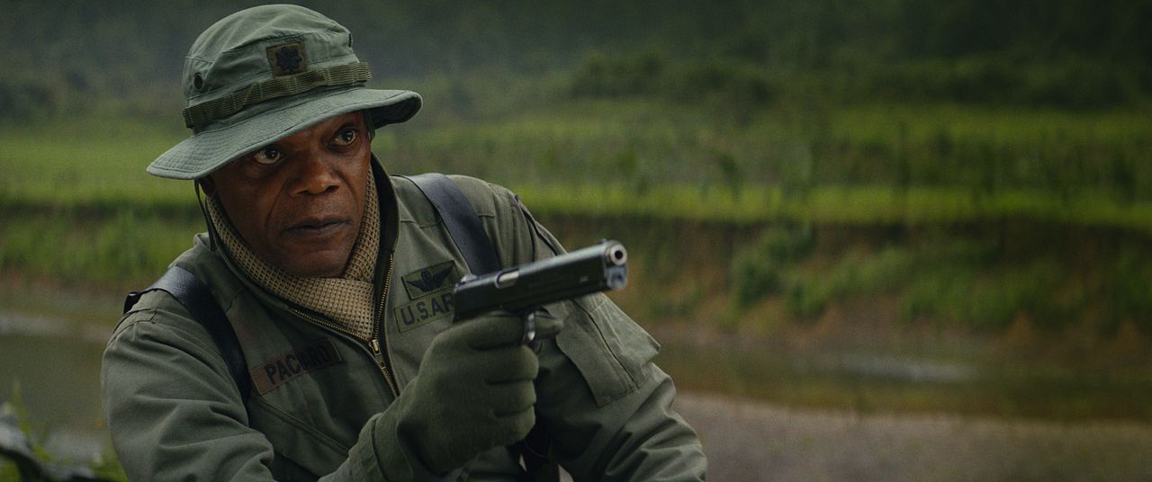 Kong: La isla calavera : Foto Samuel L. Jackson