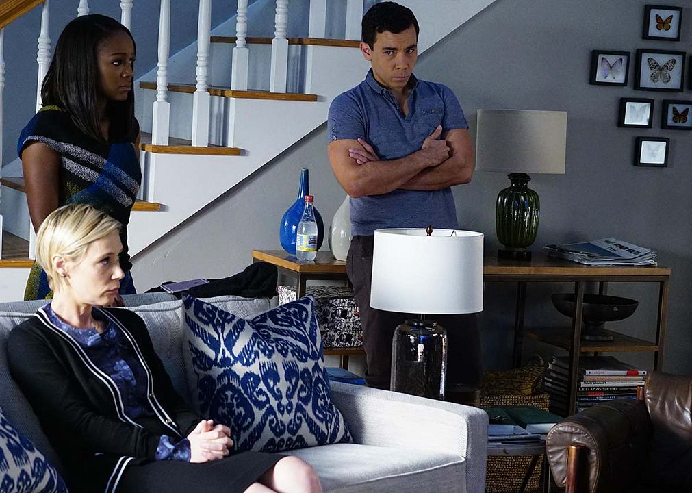 How To Get Away With Murder : Foto Liza Weil, Aja Naomi King, Conrad Ricamora