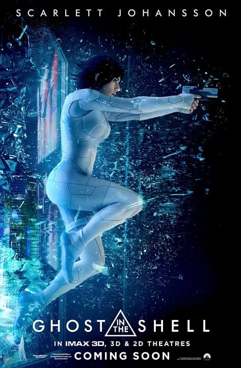 La Vigilante del Futuro: Ghost in the Shell : Póster