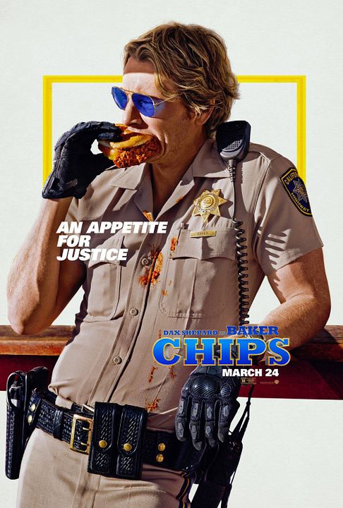 CHIPS: Patrulla motorizada : Póster