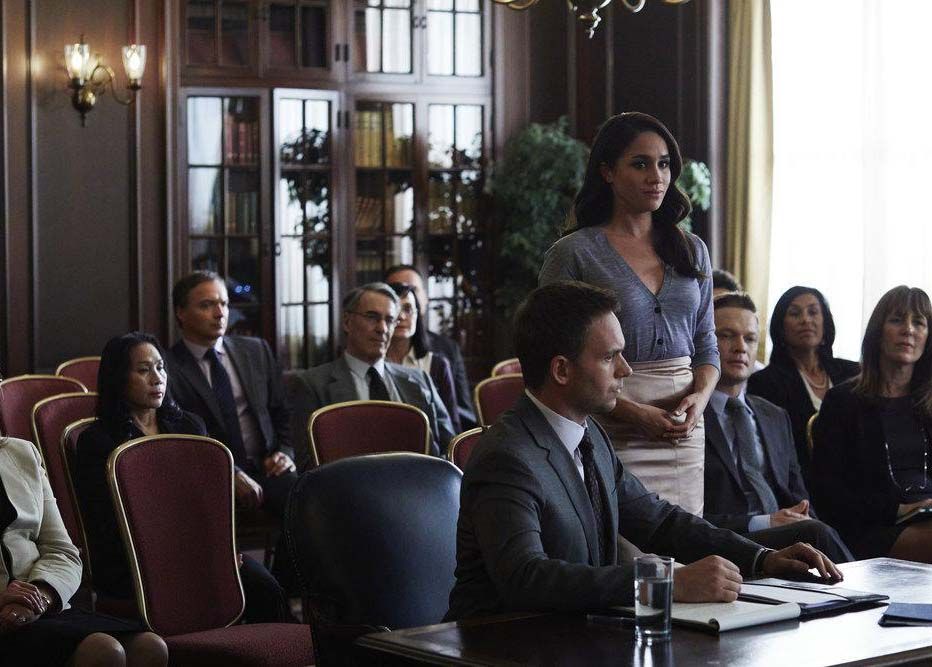 Suits : Foto Meghan Markle, Patrick J. Adams