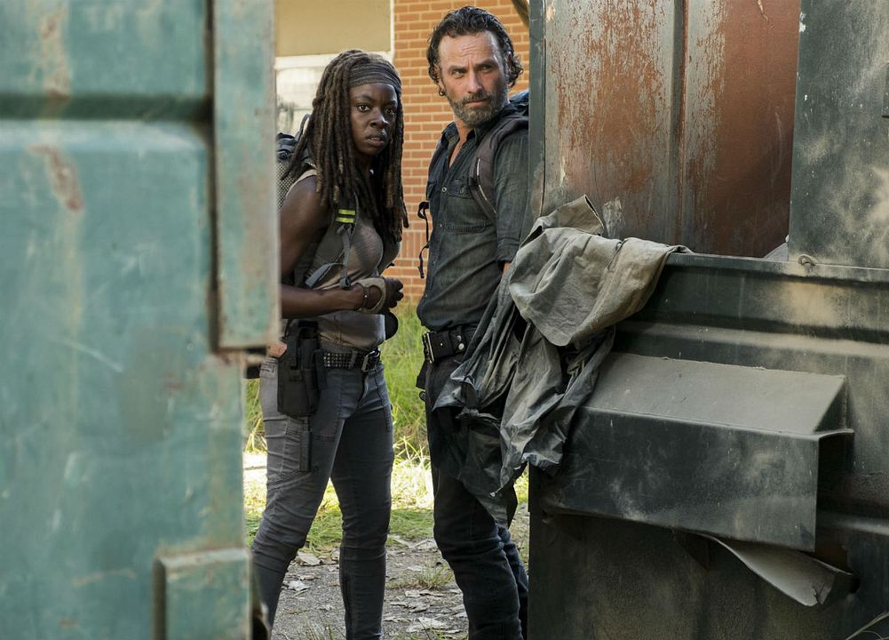 The Walking Dead : Foto Danai Gurira, Andrew Lincoln