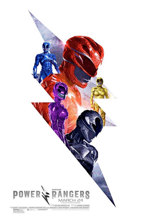 Power Rangers : Póster