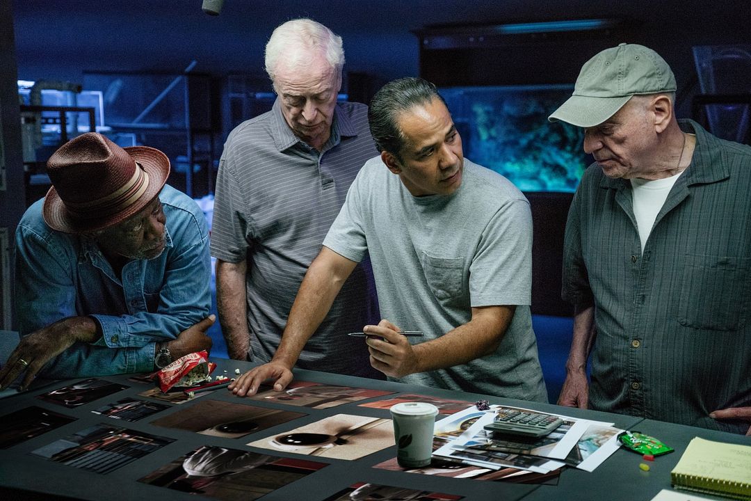 Un golpe con estilo : Foto Alan Arkin, Morgan Freeman, Michael Caine, John Ortiz