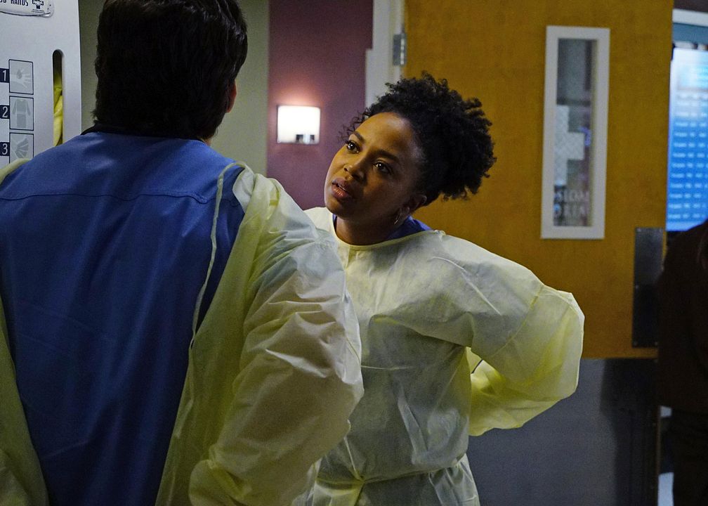 Grey's Anatomy : Foto Jerrika Hinton, Giacomo Gianniotti
