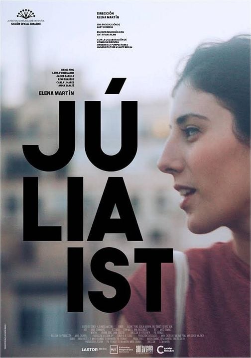 Julia ist : Póster