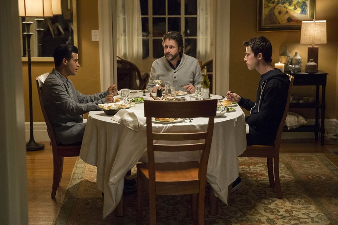 13 Reasons Why : Foto Christian Navarro, Dylan Minnette, Josh Hamilton