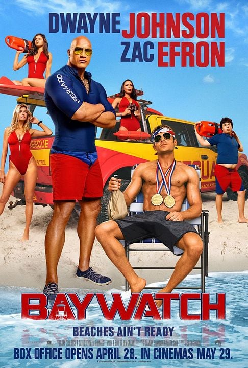 Baywatch: Guardianes de la bahía : Póster