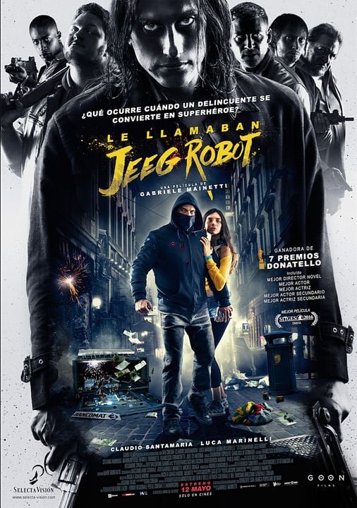 Le llamaban Jeeg Robot : Póster