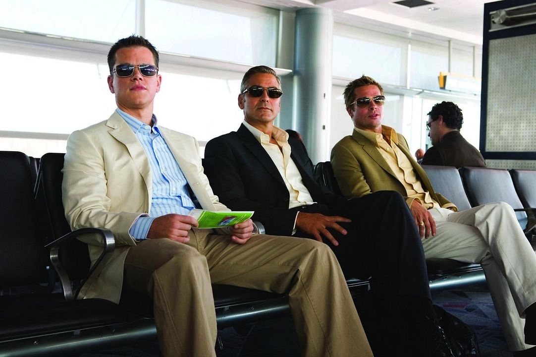 Ahora son 13 : Foto Matt Damon, Brad Pitt, George Clooney