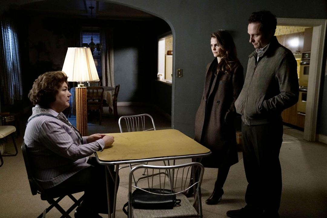 The Americans : Póster Matthew Rhys, Keri Russell, Margo Martindale