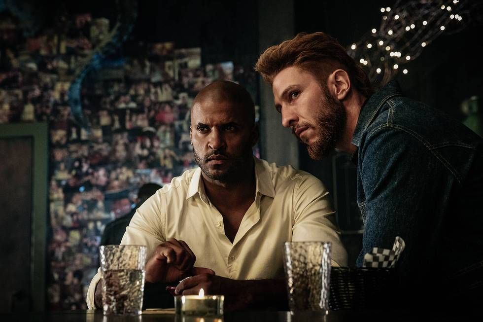 American Gods : Foto Pablo Schreiber, Ricky Whittle
