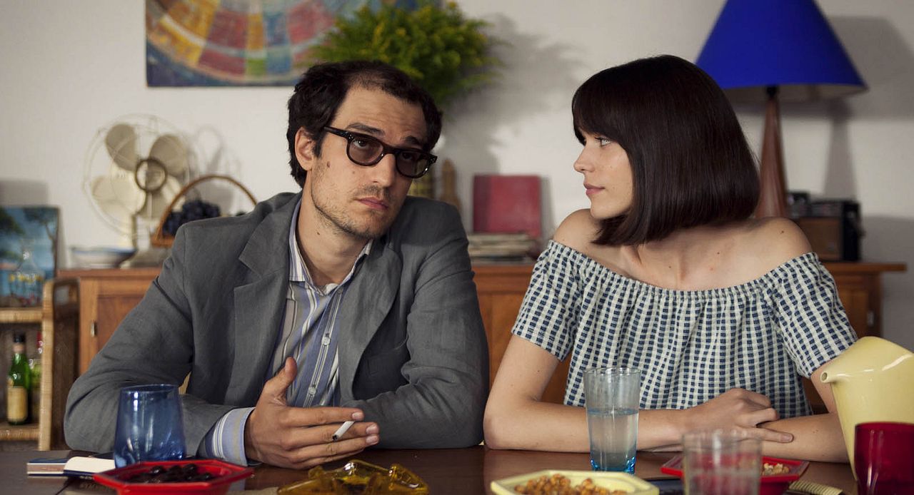 Godard, amor mío : Foto Louis Garrel, Stacy Martin