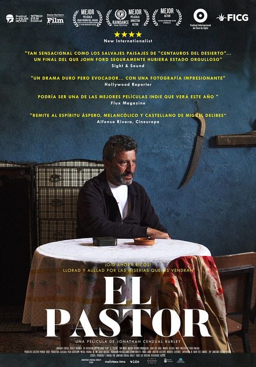 El pastor : Póster