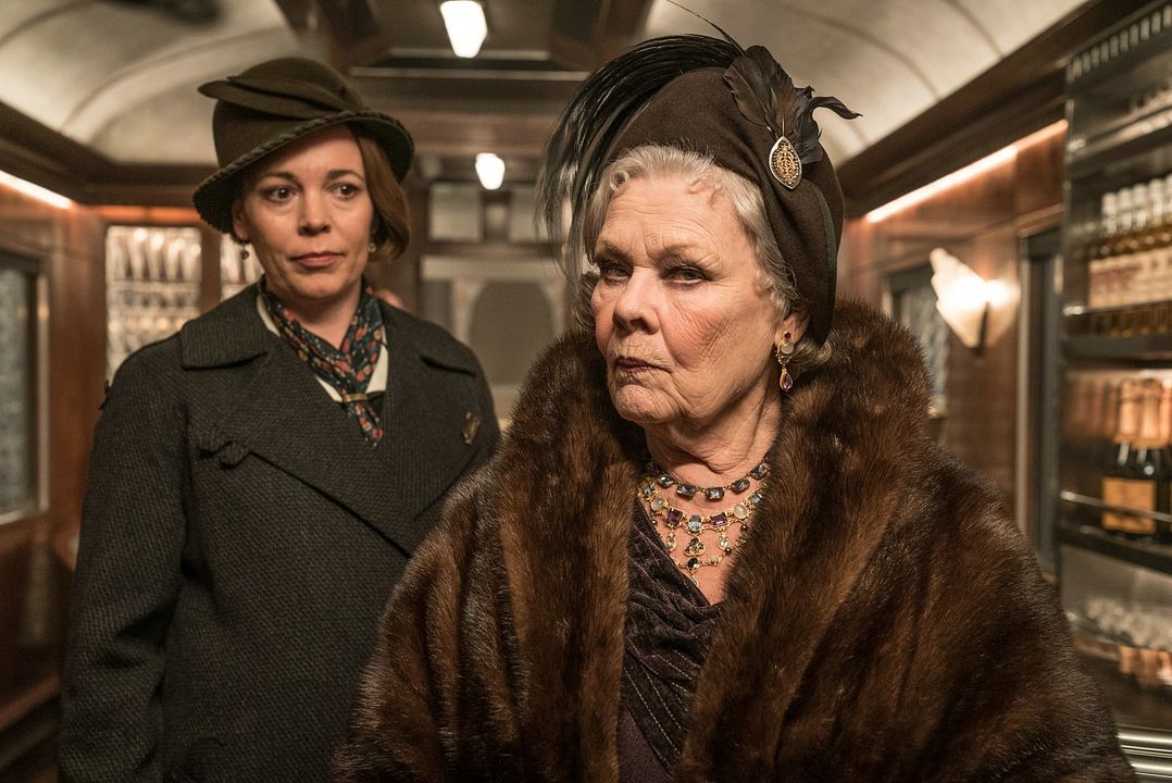 Asesinato en el Expreso de Oriente : Foto Olivia Colman, Judi Dench