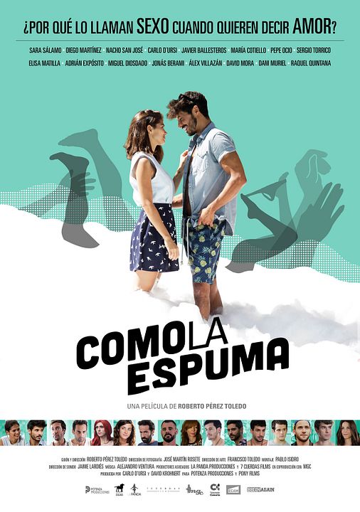 Como la espuma : Póster