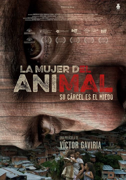 La mujer del animal : Póster