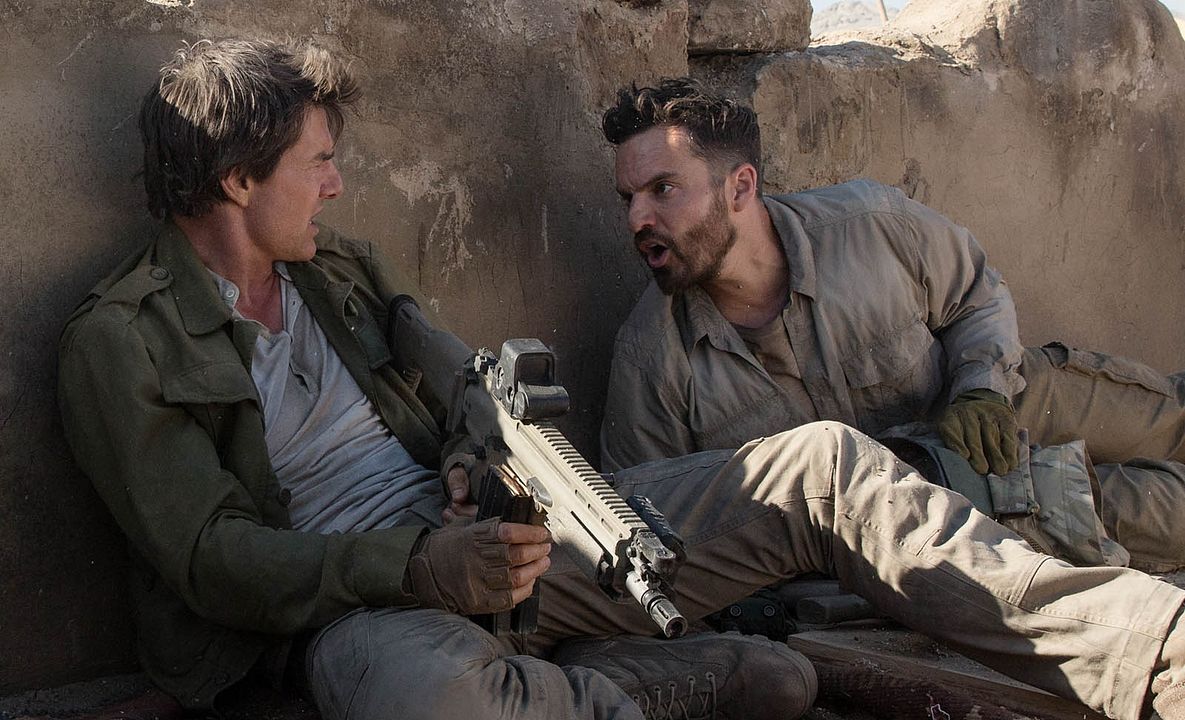 La momia : Foto Jake Johnson, Tom Cruise