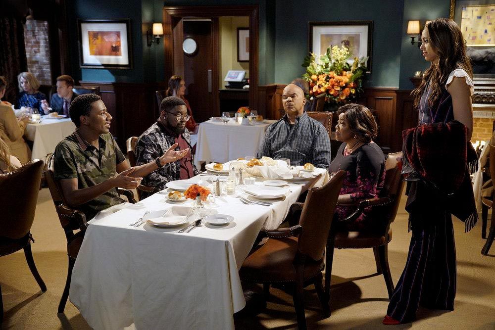 Foto Loretta Devine, David Alan Grier, Jerrod Carmichael, Lil Rel Howery
