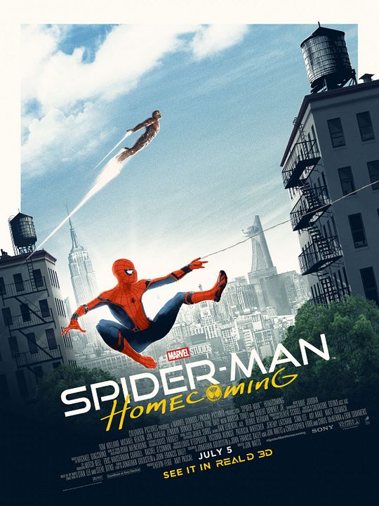 Spider-Man: De regreso a casa : Póster