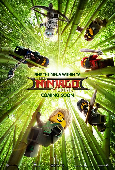 Lego Ninjago La Película : Póster