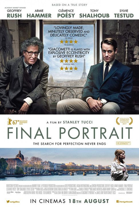 Final Portrait : Póster