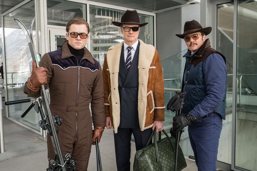 Kingsman 2: El círculo dorado : Foto Colin Firth, Pedro Pascal, Taron Egerton