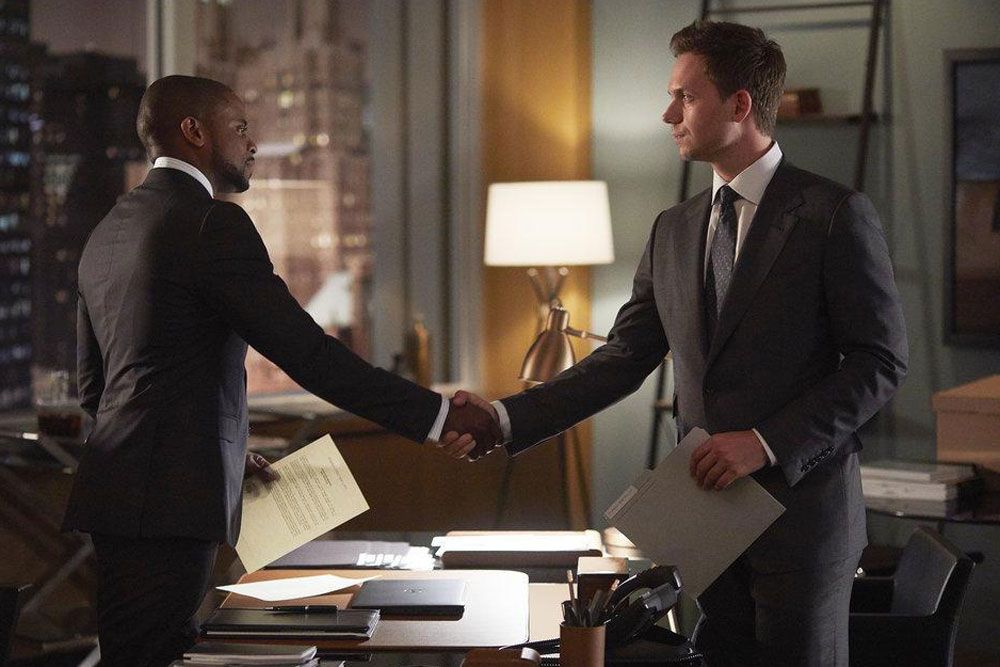 Suits : Foto Dule Hill, Patrick J. Adams