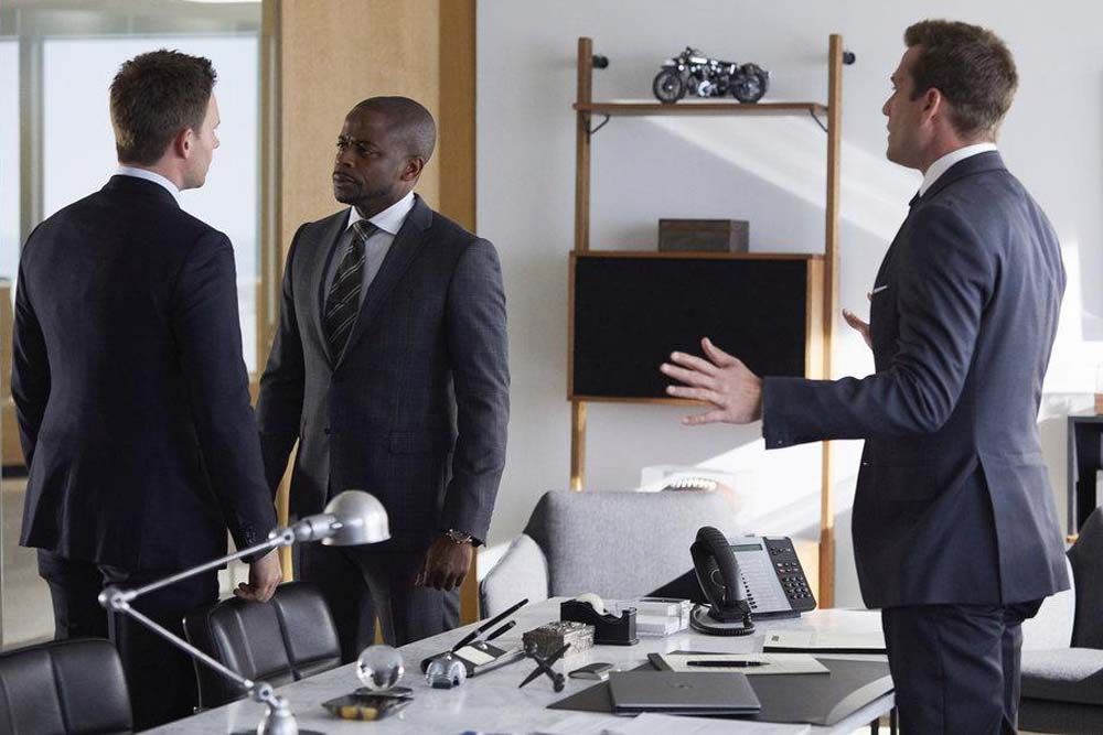 Suits : Foto Dule Hill, Gabriel Macht, Patrick J. Adams
