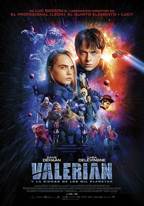 Valerian y la ciudad de los mil planetas : Póster