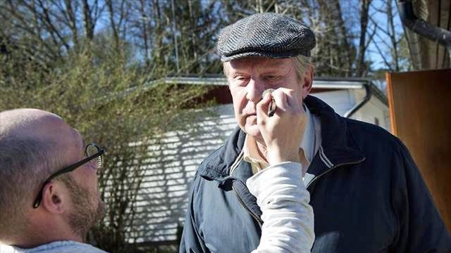 Un hombre gruñón : Foto