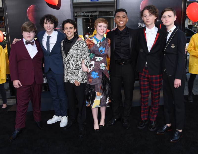 It : Cobertura de revista Jeremy Ray Taylor, Sophia Lillis, Jack Dylan Grazer, Chosen Jacobs, Finn Wolfhard, Jaeden Martell, Wyatt Oleff