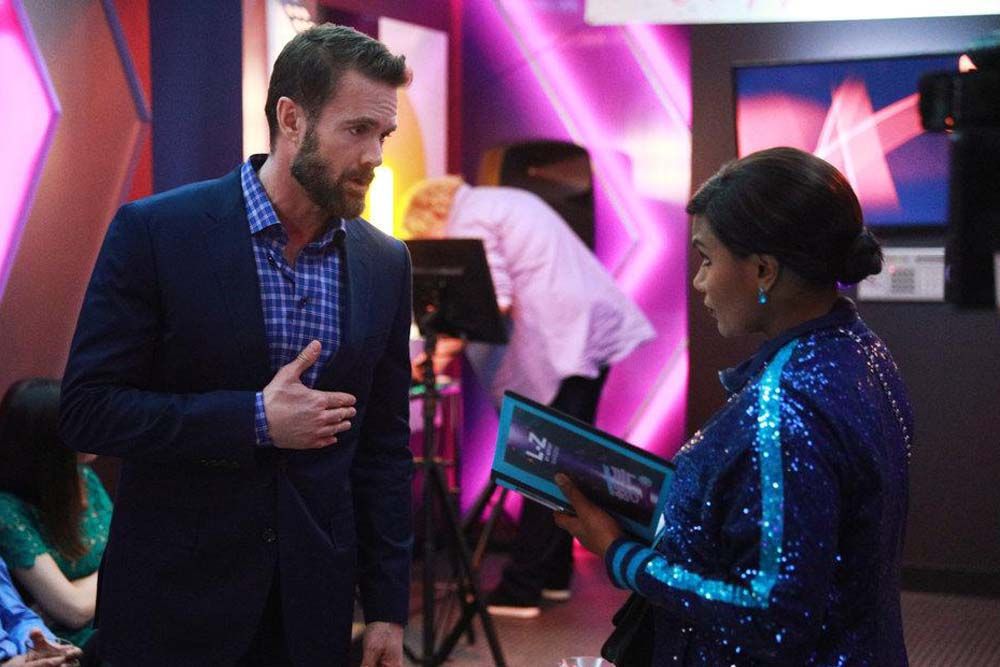 Foto Garret Dillahunt, Mindy Kaling