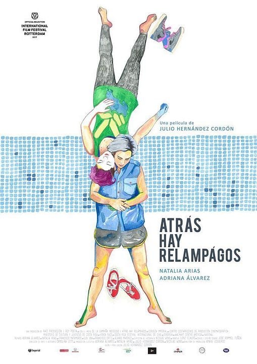Atrás hay relámpagos : Póster
