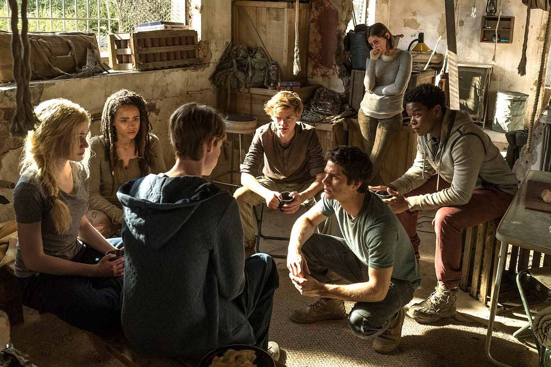 Maze Runner: La cura mortal : Foto Nathalie Emmanuel, Dexter Darden, Dylan O'Brien, Rosa Salazar, Thomas Brodie-Sangster