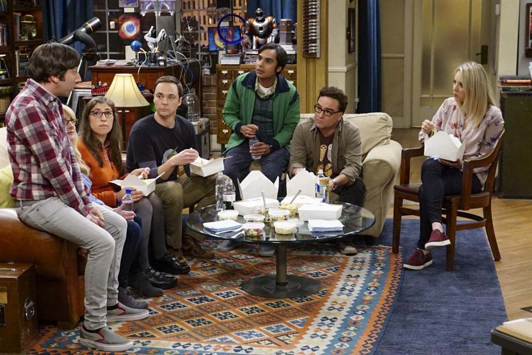 The Big Bang Theory : Foto Kunal Nayyar, Kaley Cuoco, Jim Parsons, Mayim Bialik, Johnny Galecki