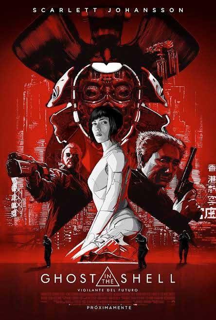 La Vigilante del Futuro: Ghost in the Shell : Póster