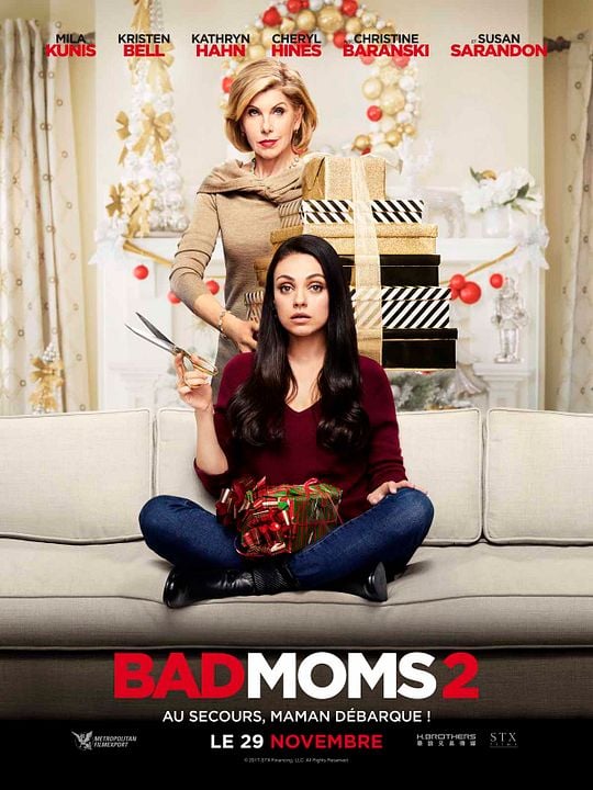 La navidad de las madres rebeldes : Póster Mila Kunis, Christine Baranski