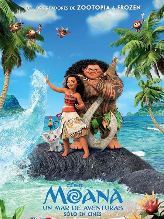 Moana: un mar de aventuras : Póster
