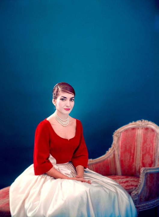 Maria por Callas : Foto Maria Callas