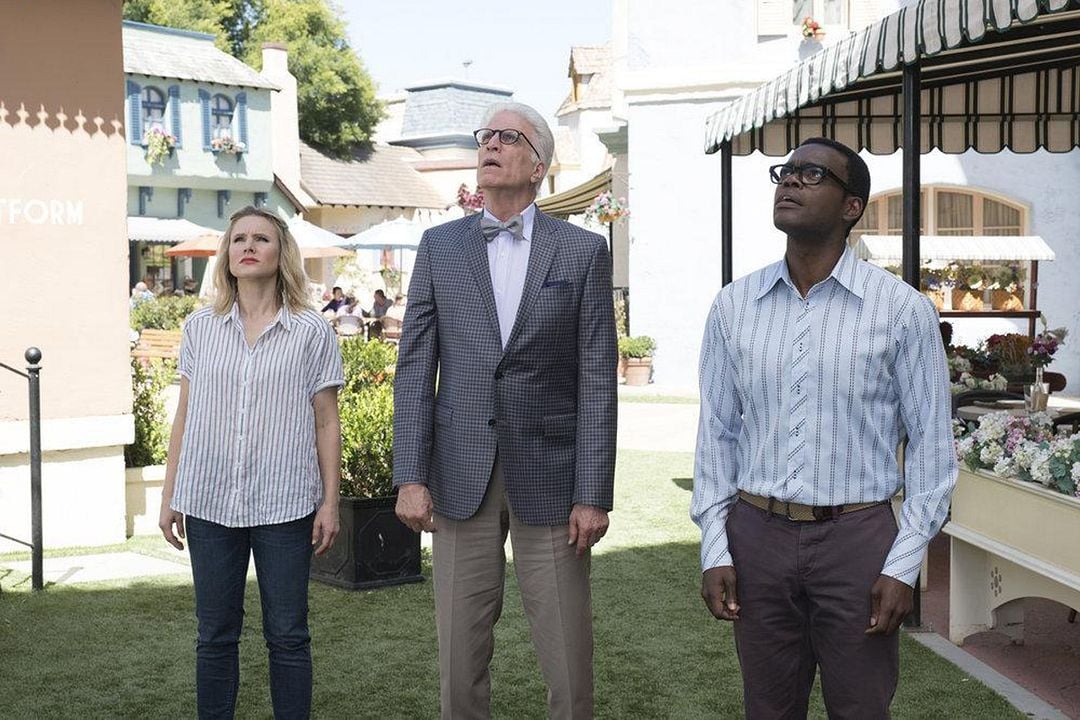 The Good Place : Foto Ted Danson, Kristen Bell, William Jackson Harper