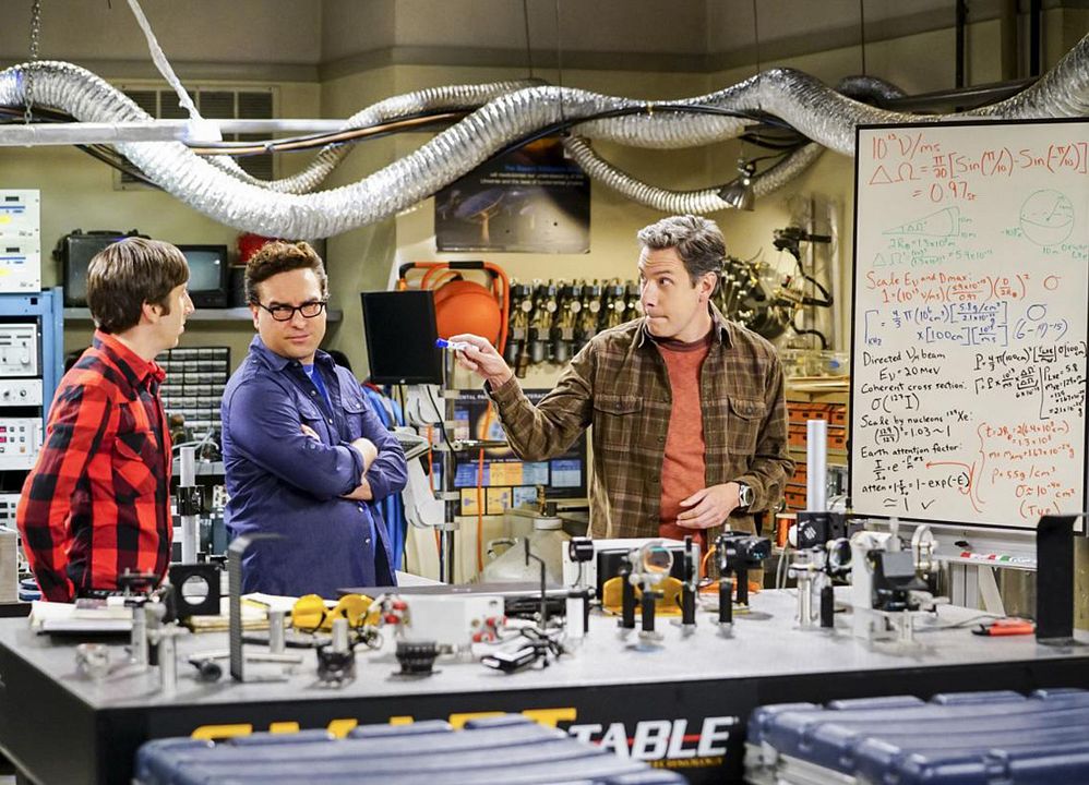 The Big Bang Theory : Foto Johnny Galecki, John Ross Bowie, Simon Helberg